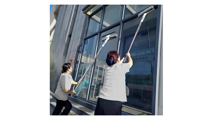 Extendable Glass & Surface Cleaning Tool